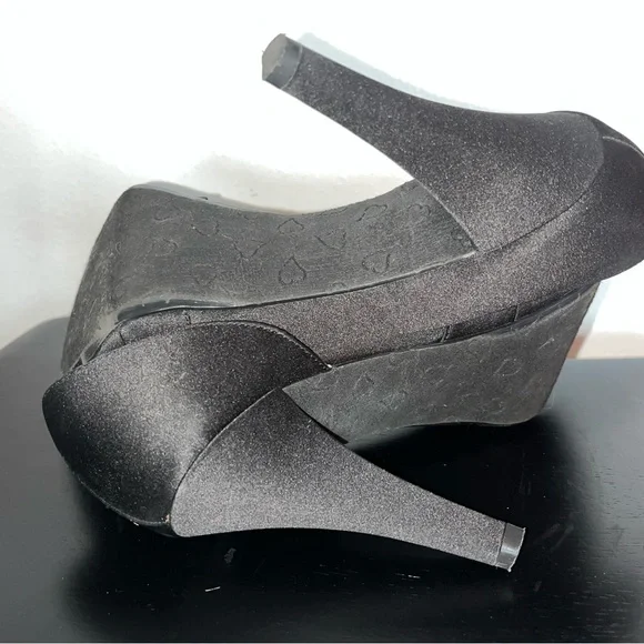 Elegant Black Women's Shoes size 8 1/2 Michelangelo - Picture 9 of 10